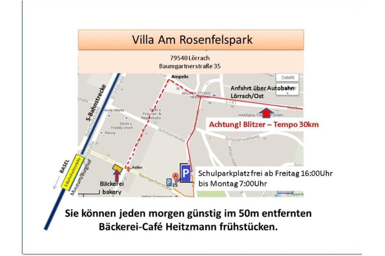 Villa Am Rosenfelspark レラハ エクステリア 写真